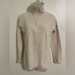 Columbia Cream Fleece Quarter-Zip